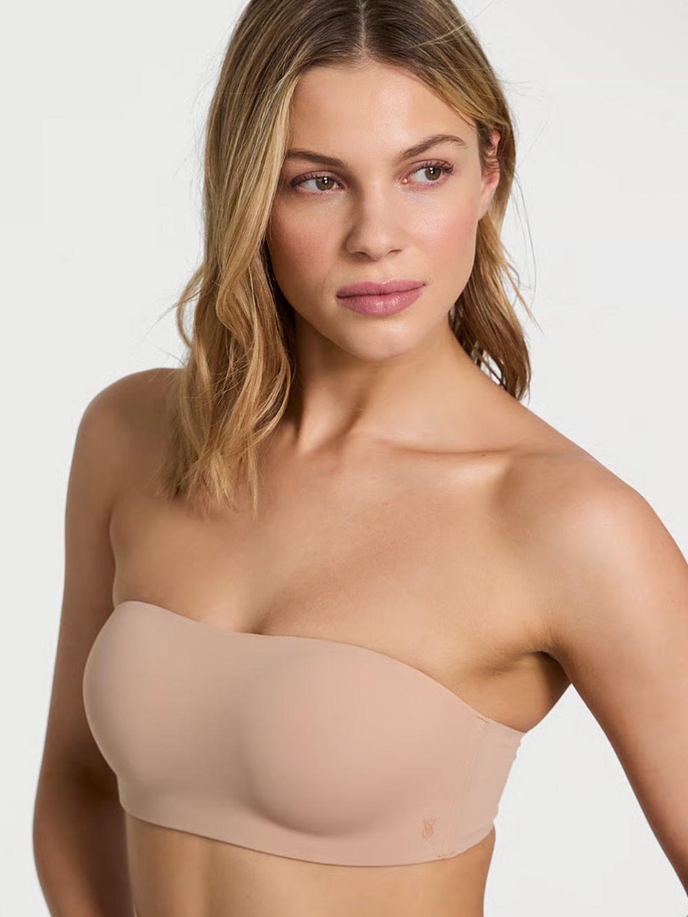 VICTORIA'S SECRET Invicible 
Push-Up Wireless Bandeau Strapless Bra Seamless 34B